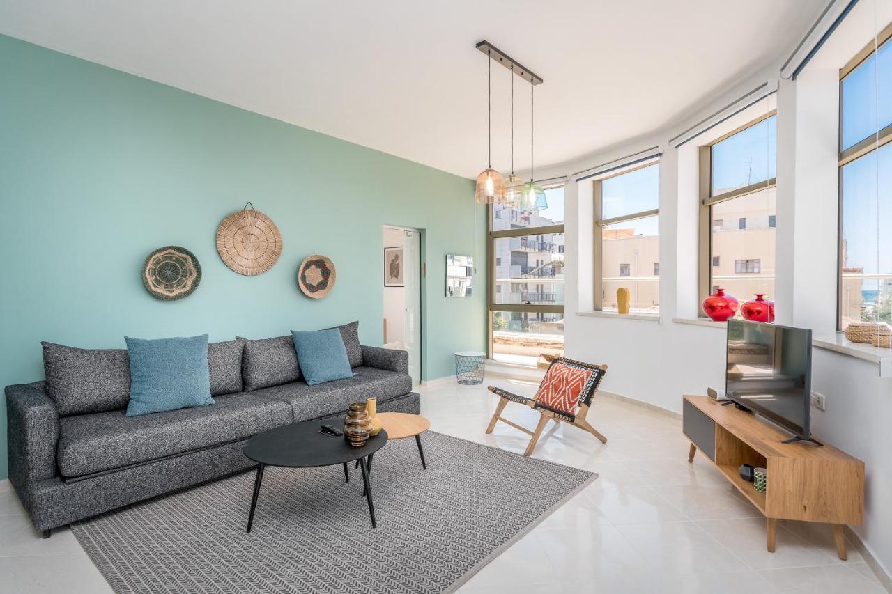 Superbe Apt Avec Terrasse Tres Proche De La Mer ! تل أبيب المظهر الخارجي الصورة